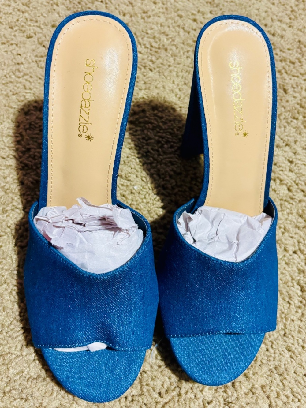 Dress/Casual denim sandal
